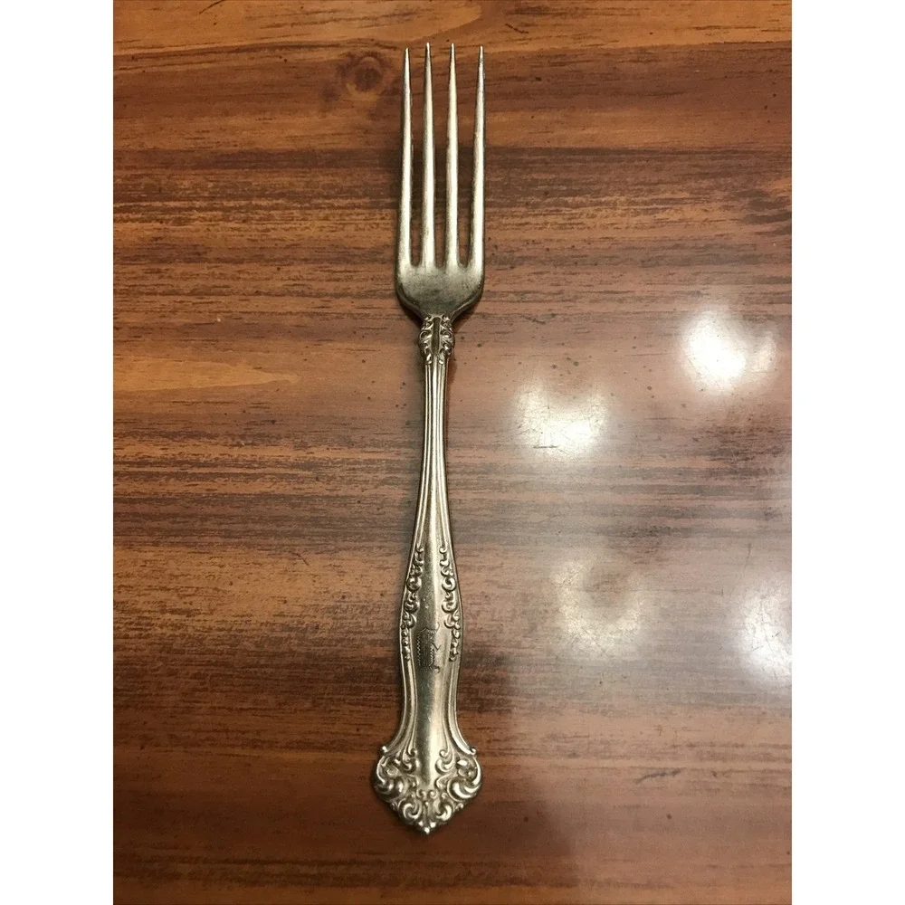 1847 rogers bros xs triple silver plate flatware Fork‎ Engraved
